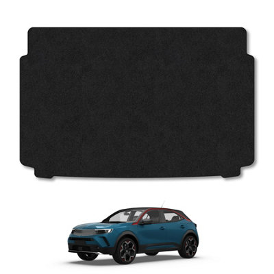 Car Mat Co Vauxhall Mokka (2020+) Premium Car Mats Tailored Accessory Protector Pet Friendly Tufted Carpet Black Trim from B&Q