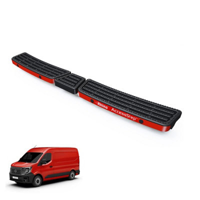 Rhino Accessstep For Nissan Interstar (2022+)Van Rear Safety Access StepWith Connect+ (Black)(Ss344Boe) from B&Q