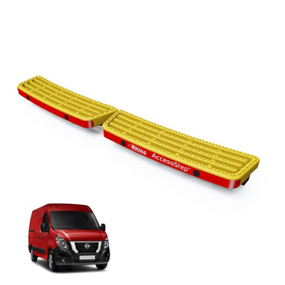 Rhino Accessstep For Nissan Nv400 (2010-2021)Van Rear Safety Access StepWith Connect+ (Yellow)(Ss206Yoe) from B&Q