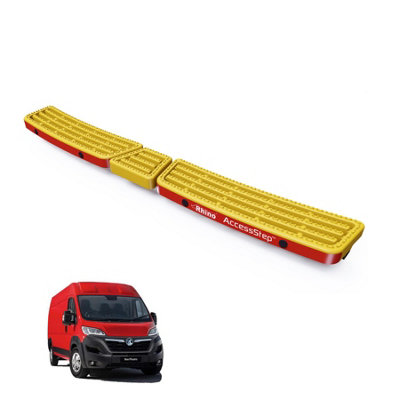 B&Q -  Accessstep For Vauxhall Movano (2022+)Van Rear Safety Access StepWith Connect+ (Yellow)(Ss311Yoe)