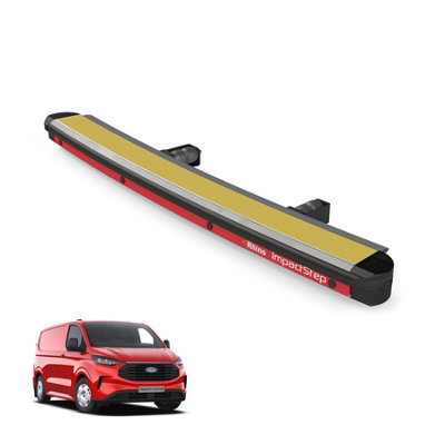 B&Q -  Impactstep For Ford Transit Custom (2024+) Van Rear Safety Access Step With Impact Absorption No Reverse Sensors (Ims40)
