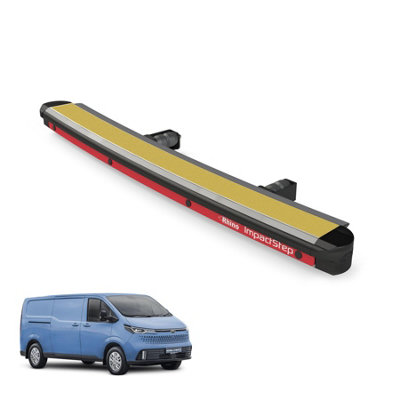 B&Q -  Impactstep For Maxus Edeliver 7 (2023+) Van Rear Safety Access Step With Impact Absorption With Reverse Sensors (Imr41)