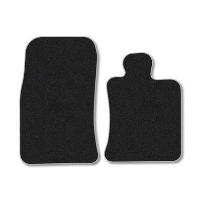 Car Mat Co Car Mats Compatible With Mini Roadster (2012-2015) (R59) Grey Trim Carpet Tailored Fit Car Floor Mats Set Accessory Custom Fit from B&Q