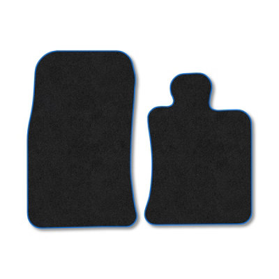 Car Mat Co Car Mats Compatible With Mini Roadster (2012-2015) (R59) Blue Trim Carpet Tailored Fit Car Floor Mats Set Accessory Custom Fit from B&Q