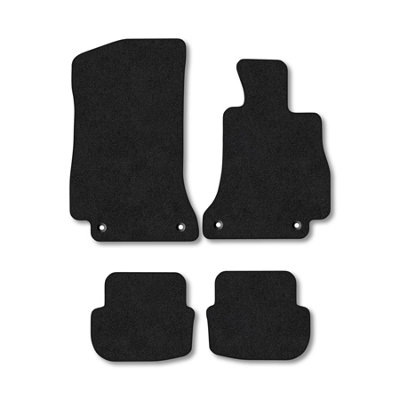 Car Mat Co Mercedes C-Class 2014-2021 (C205 A205) (Coupe  Cabriolet) Car Mats Carpet from B&Q