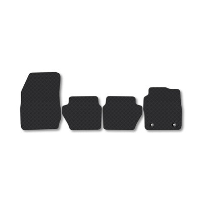 Car Mat Co Ford Fiesta Van (2008-2011) (Mk6) Rubber Van Mats Tailored Fit from B&Q