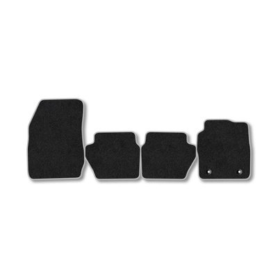 Car Mat Co Car Mats Compatible With Ford Fiesta Van (2008-2011) (Mk6) Grey Trim Carpet Tailored Fit Car Floor Mats Set Accessory Custom Fit from B&Q