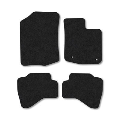 Car Mat Co Citroen C1 (2012-2014) Car Mats Black Carpet Tailored Fit Easy Clean from B&Q