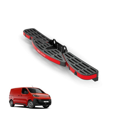 B&Q -  Towstep For Fiat Scudo (2022+)Van Rear Safety Access Step With Towing CompatibilityWith Connect+(Ts11Boe )
