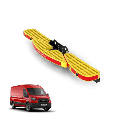 B&Q -  Towstep For Ford Transit (2013-2024)Van Rear Safety Access Step With Towing CompatibilityNo Reverse Sensors(Ts11Y)