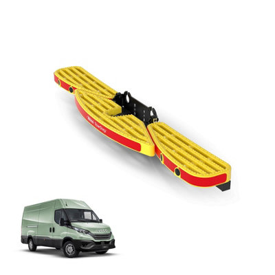 B&Q -  Towstep For Iveco Daily (2014+)Van Rear Safety Access Step With Towing CompatibilityNo Reverse Sensors(Ts11Y)