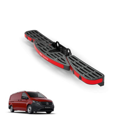 B&Q -  Towstep For Mercedes Vito (2014+)Van Rear Safety Access Step With Towing CompatibilityNo Reverse Sensors(Ts11B)