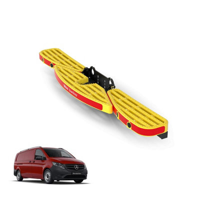 B&Q -  Towstep For Mercedes Vito (2014+)Van Rear Safety Access Step With Towing CompatibilityNo Reverse Sensors(Ts11Y)