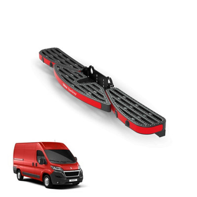 B&Q -  Towstep For Peugeot Boxer (2006+)Van Rear Safety Access Step With Towing CompatibilityWith Connect+(Ts11Boe)