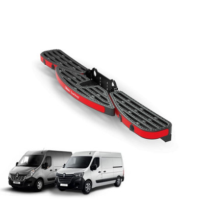 B&Q -  Towstep For Renault Master (2010-2024)Van Rear Safety Access Step With Towing CompatibilityWith Connect+(Ts11Boem)