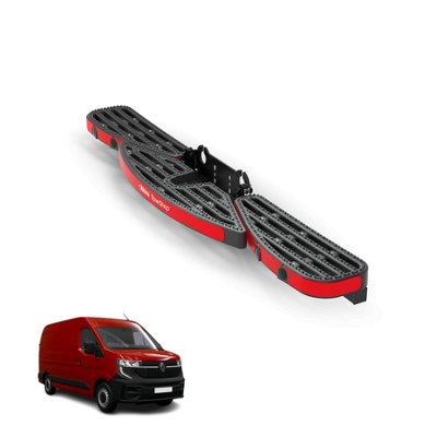 Rhino Towstep For Renault Master (2024+)Van Rear Safety Access Step With Towing CompatibilityWith Connect+(Ts11Boef )