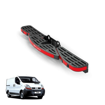 B&Q -  Towstep For Renault Trafic (2001-2014) Van Rear Safety Access Step With Towing Compatibility No Reverse Sensors (Ts11B)