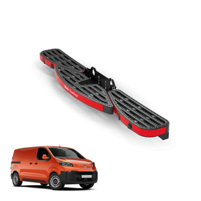 B&Q -  Towstep For Toyota Proace (2016-2024)Van Rear Safety Access Step With Towing CompatibilityWith Connect+(Ts11Boe )