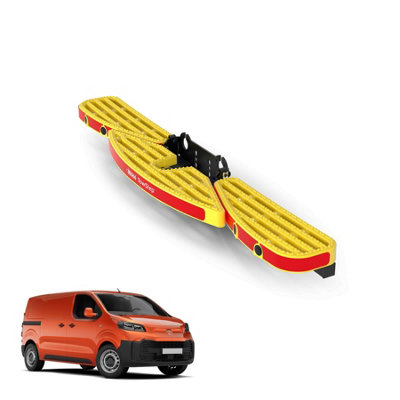 B&Q -  Towstep For Toyota Proace (2016-2024)Van Rear Safety Access Step With Towing CompatibilityWith Connect+(Ts11Yoe )