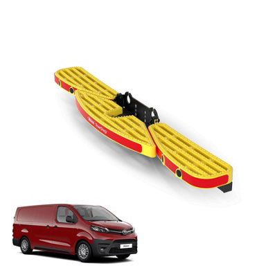 B&Q -  Towstep For Toyota Proace (2016-2024)Van Rear Safety Access Step With Towing CompatibilityWith Connect+(Ts11Yoev)