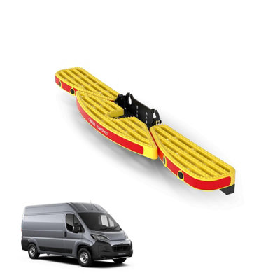 B&Q -  Towstep For Toyota Proace Max (2024+) Van Rear Safety Access Step With Towing Compatibility With Reverse Sensors (Ts11Yr)