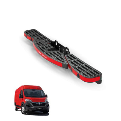 B&Q -  Towstep For Vauxhall Movano (2022+)Van Rear Safety Access Step With Towing CompatibilityWith Connect+(Ts11Boe)