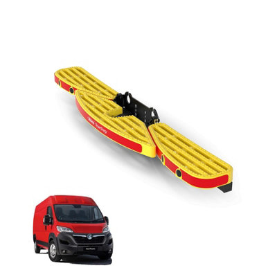 B&Q -  Towstep For Vauxhall Movano (2022+)Van Rear Safety Access Step With Towing CompatibilityWith Connect+(Ts11Yoe)