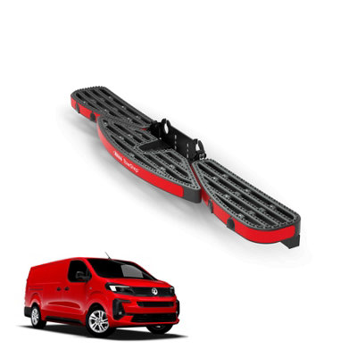 B&Q -  Towstep For Vauxhall Vivaro (2019+)Van Rear Safety Access Step With Towing CompatibilityWith Connect+(Ts11Boe )
