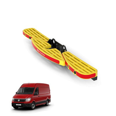 B&Q -  Towstep For Vw Crafter (2017+)Van Rear Safety Access Step With Towing CompatibilityNo Reverse Sensors(Ts11Y)