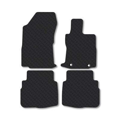 Car Mat Co Subaru Outback Estate (2019+) Heavy-Duty Rubber Car Mats Tailored Fit 5mm Thick from B&Q