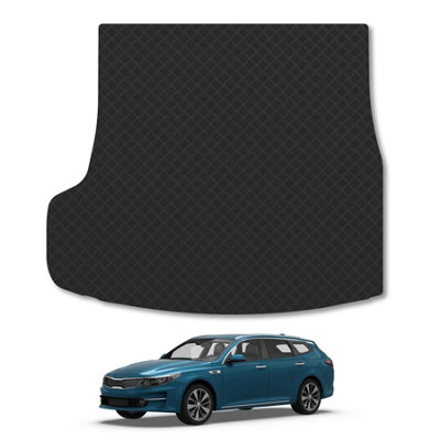 Car Mat Co Kia Optima Estate (2015-2020) Rubber Boot Mat Tailored Accessory Protector Liner Durable Waterproof Accessories from B&Q