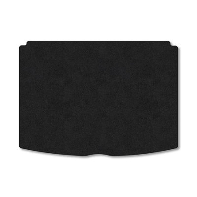 B&Q -  Mercedes-Benz B-Class (Upper Boot) (2018+) Premium Boot Liner Tailored Accessory Protector Pet Friendly Tufted Carpet Black Trim