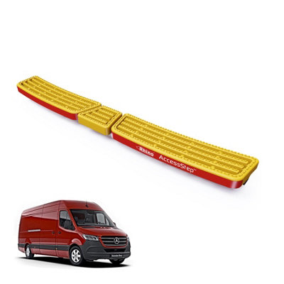 Rhino Accessstep For Mercedes Sprinter (2018+)Van Rear Safety Access StepNo Reverse Sensors (Yellow)(Ss305Y) from B&Q