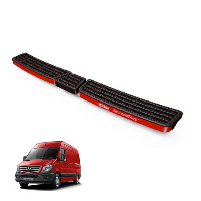Rhino Accessstep For Mercedes Sprinter (2006-2018)Van Rear Safety Access StepNo Reverse Sensors (Black)(Ss319B) from B&Q