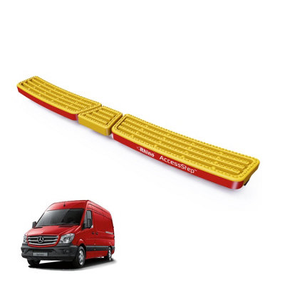 Rhino Accessstep For Mercedes Sprinter (2006-2018)Van Rear Safety Access StepNo Reverse Sensors (Yellow)(Ss319Y) from B&Q