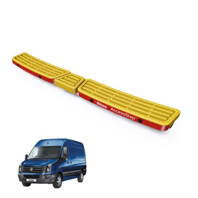 B&Q -  Accessstep For Vw Crafter (2006-2017)Van Rear Safety Access StepWith Reverse Sensors (Yellow)(Ss319Yr)