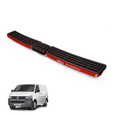 Rhino Accessstep For Vw Transporter (2003-2015)Van Rear Safety Access StepNo Reverse Sensors (Black)(Ss303B) from B&Q