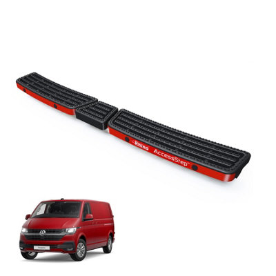 Rhino Accessstep For Vw Transporter (2015-2024)Van Rear Safety Access StepWith Reverse Sensors (Black)(Ss303Br) from B&Q