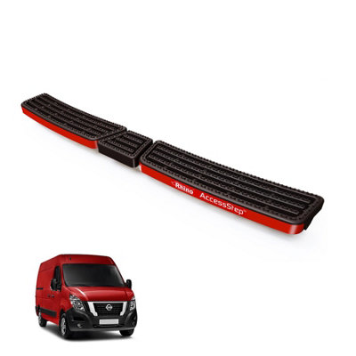 Rhino Accessstep For Nissan Nv400 (2010-2021)Van Rear Safety Access StepNo Reverse Sensors (Black)(Ss306B) from B&Q