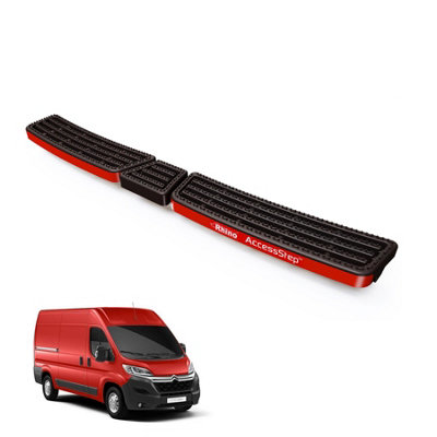 B&Q -  Accessstep For Citroen Relay (2006+)Van Rear Safety Access StepNo Reverse Sensors (Black)(Ss311B)