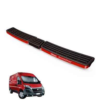 B&Q -  Accessstep For Fiat Ducato (2006+)Van Rear Safety Access StepNo Reverse Sensors (Black)(Ss311B)