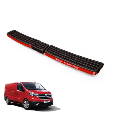B&Q -  Accessstep For Renault Trafic (2014+)Van Rear Safety Access StepNo Reverse Sensors (Black)(Ss320B)