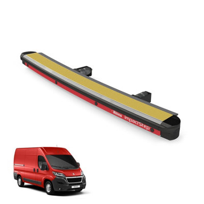 B&Q -  Impactstep For Peugeot Boxer (2006+)Van Rear Safety Access Step With Impact AbsorptionNo Reverse Sensors(Ims11)