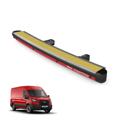 B&Q -  Impactstep For Ford Transit (2013-2024) Van Rear Safety Access Step With Impact Absorption With Reverse Sensors (Imr10)