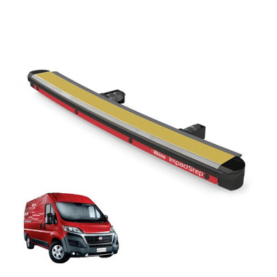 B&Q -  Impactstep For Fiat Ducato (2006+)Van Rear Safety Access Step With Impact AbsorptionWith Reverse Sensors(Imr11)