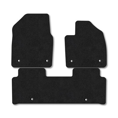 Car Mat Co Kia Ev6 (2021+) Premium Car Mats Tufted-Pile Carpet Black Trim Tailored Fit Car Accessories Durable Set from B&Q