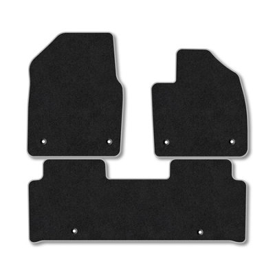 Car Mat Co Kia Ev6 (2021+) Premium Car Mats Tufted-Pile Carpet Grey Trim Tailored Fit Car Accessories Durable Set from B&Q