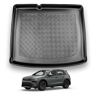 Nomad Skoda Elroq (2025+) Boot Liner (Lower Boot Position) Tailored Boot Protector Waterproof Raised Edges Custom Fit Accessory from B&Q