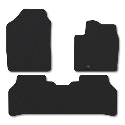 B&Q -  Hyundai Inster (2025+) Heavy-Duty Rubber Car Mats Tailored Non Slip 5mm Thick