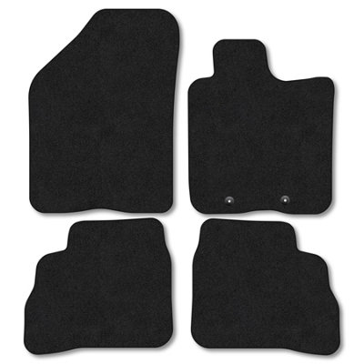 Car Mat Co Suzuki Swift (Mild-Hybrid Models) (2024+) Premium Car Mats Tufted-Pile Carpet Black Trim Tailored Fit Car Accessories Durable Set from B&Q